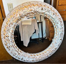 Big  hanging mirror 45” beautiful