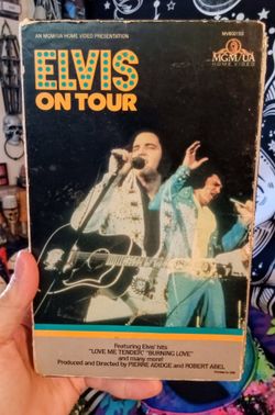 ELVIS Live in concert VHS