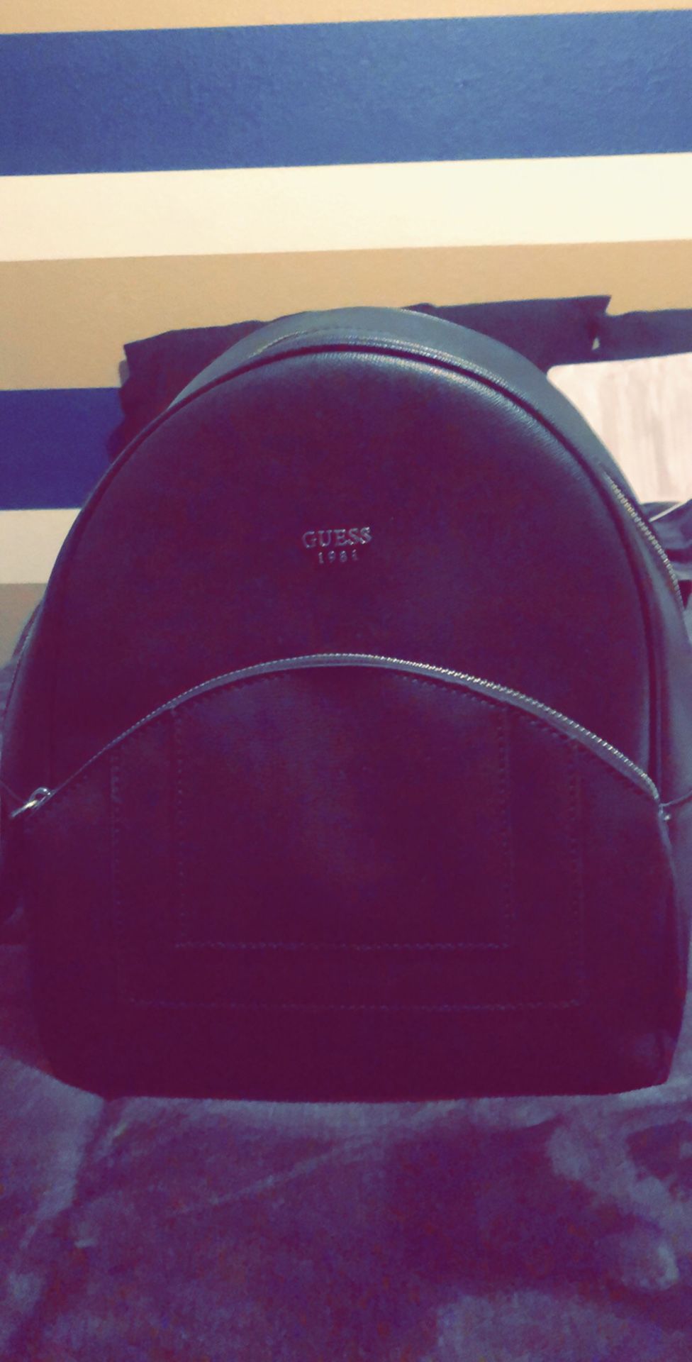 Guess Black Backpack / Purse