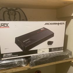 Mtx Jackhammer 1500.1 Amplifier 