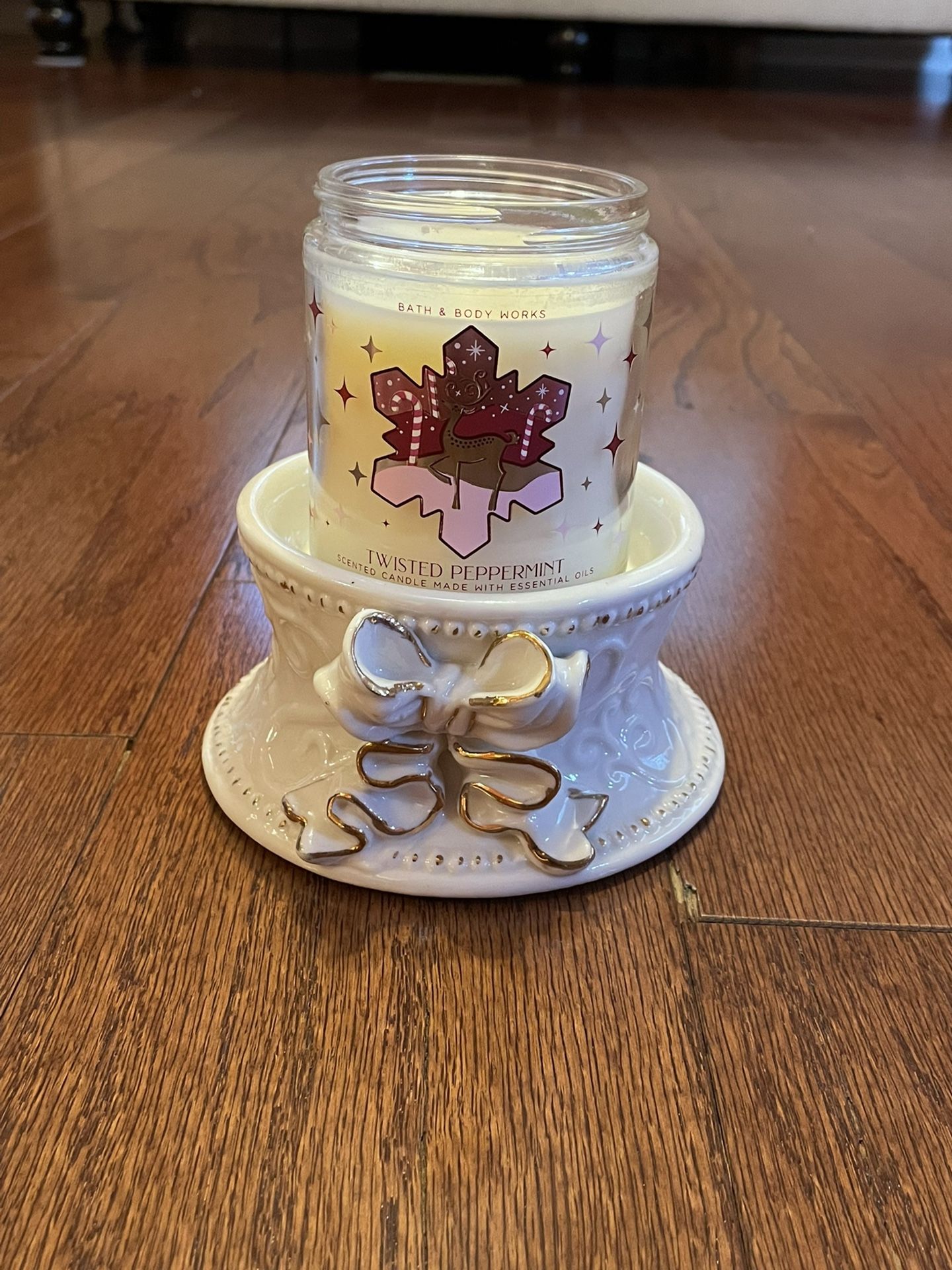 Porcelain Candle Holder