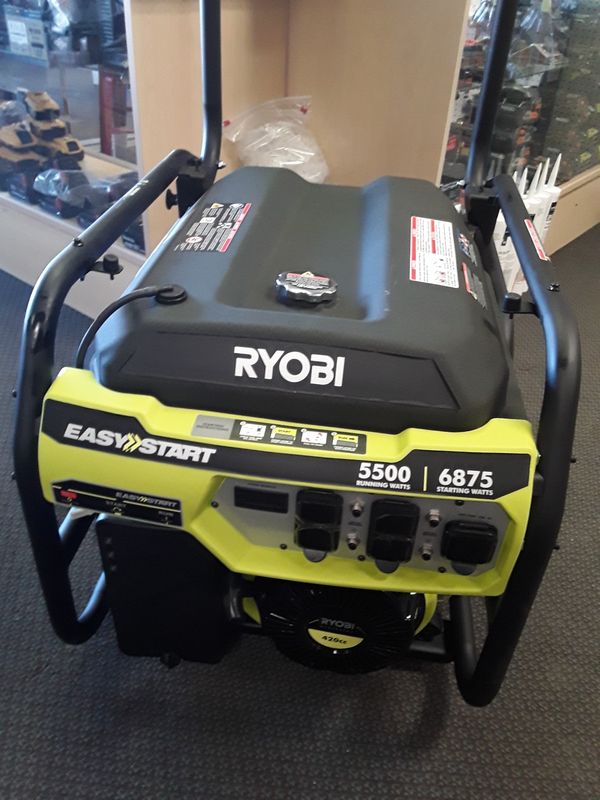 RYOBI 5,500 Running Watt Gasoline Powered Portable Generator for Sale