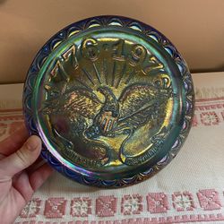 1776 Carnival Glass Plate