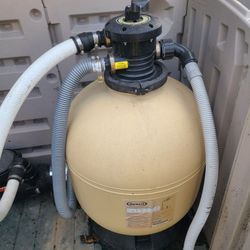Jacuzzi Sand Filter And Hayward 2 Speed Pump