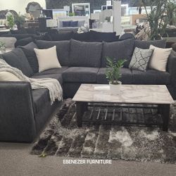 SALE!!! Sectional/ Made In The USA/ Different Colors & Materials Available 