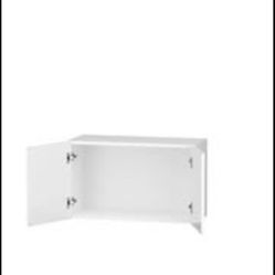 Wall Bridge Shaker Kitchen Cabinet Soft Close 18” White New in Box
