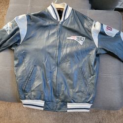 Patriots Superbowl Leather Jacket 