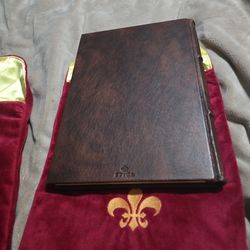 Selling two brand-new, unused Epica Italian leather-bound journals, These are premium, high-end journals known for their quality c