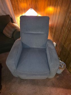 Starganza Gray Performance Fabric Power Lift Recliner