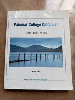 Palomar College Calculus