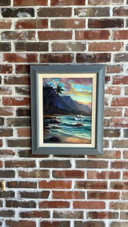 Painting Of Beautiful Hawaiian Sunset
