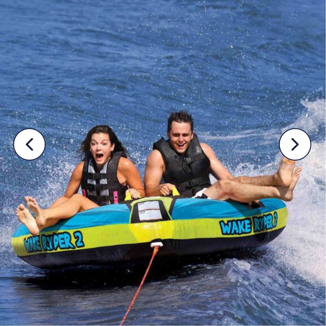 Wake Ryder 2-Person Towable Tube