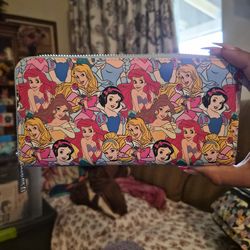 Disney Villains & Princesses loungefly wallet