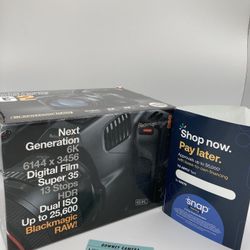Open Box Blackmagic 6k G2 (0 Shutter Count)