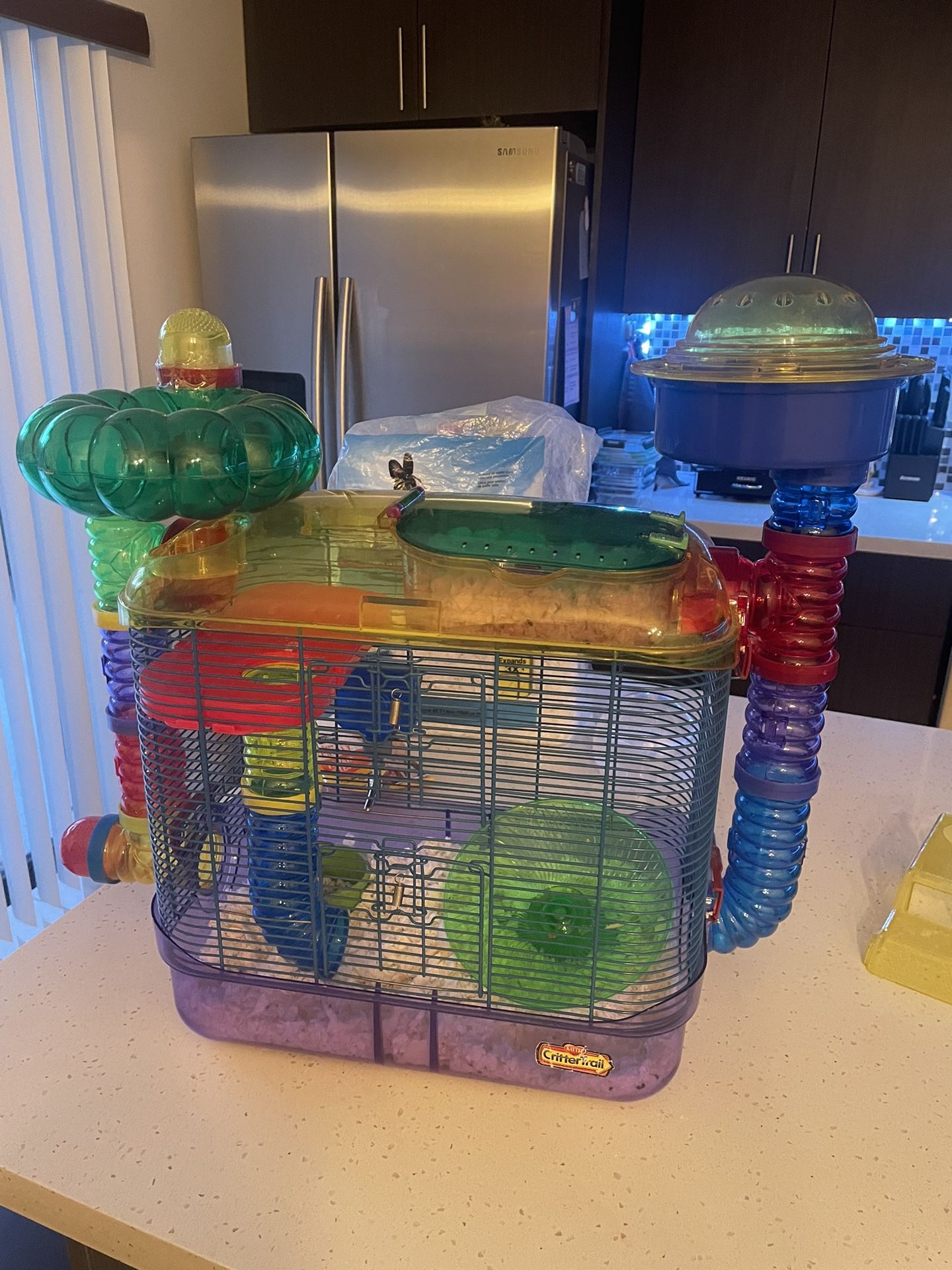 Double Decker Hamster Cage