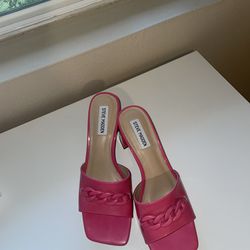 Clear Pink Rhinestone Ankle Heels Size 10 Brand new for Sale in Queen  Creek, AZ - OfferUp