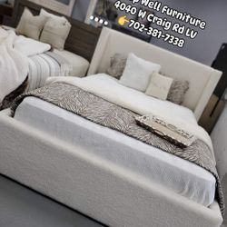 Queen Bed Frame 👉Furniture Sectional, Dining Table Sets, Bunk Beds Avail 