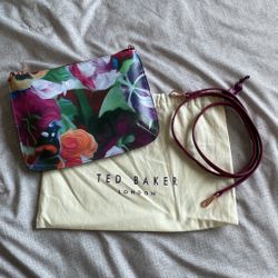 Ted Baker Floral Crossbody Bag Purse Handbag