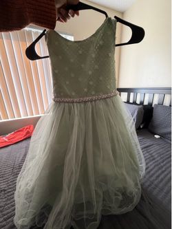 Light Green Girl Dress