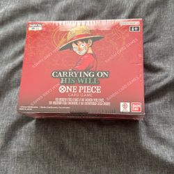 OP 13 Carrying On His Will English Booster Box Sealed