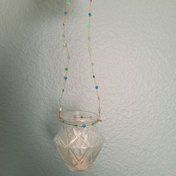Anthropologie Hanging Or Table Votive Tealight Candle Holder 
