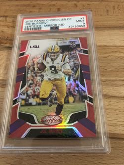 Joe Burrow Rookie Cards PSA Mints