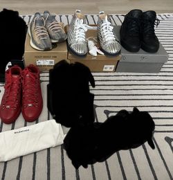 Yeezy 380, Red Bottoms, Giuseppe