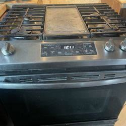 FREE GE SLIDE IN GAS RANGE 