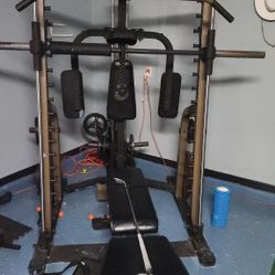 Smith machine  with weights