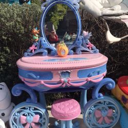 Vintage Cinderella Tocador No Es Musical