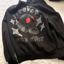 Pascun black skull Hoodie 