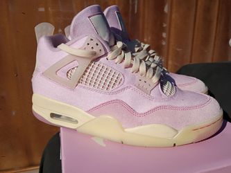 Nike Jordan 4 Retro Tex Women's 10 5 Pearl Pink/Iced