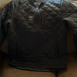 Brand New Large Black Quilted Jacket