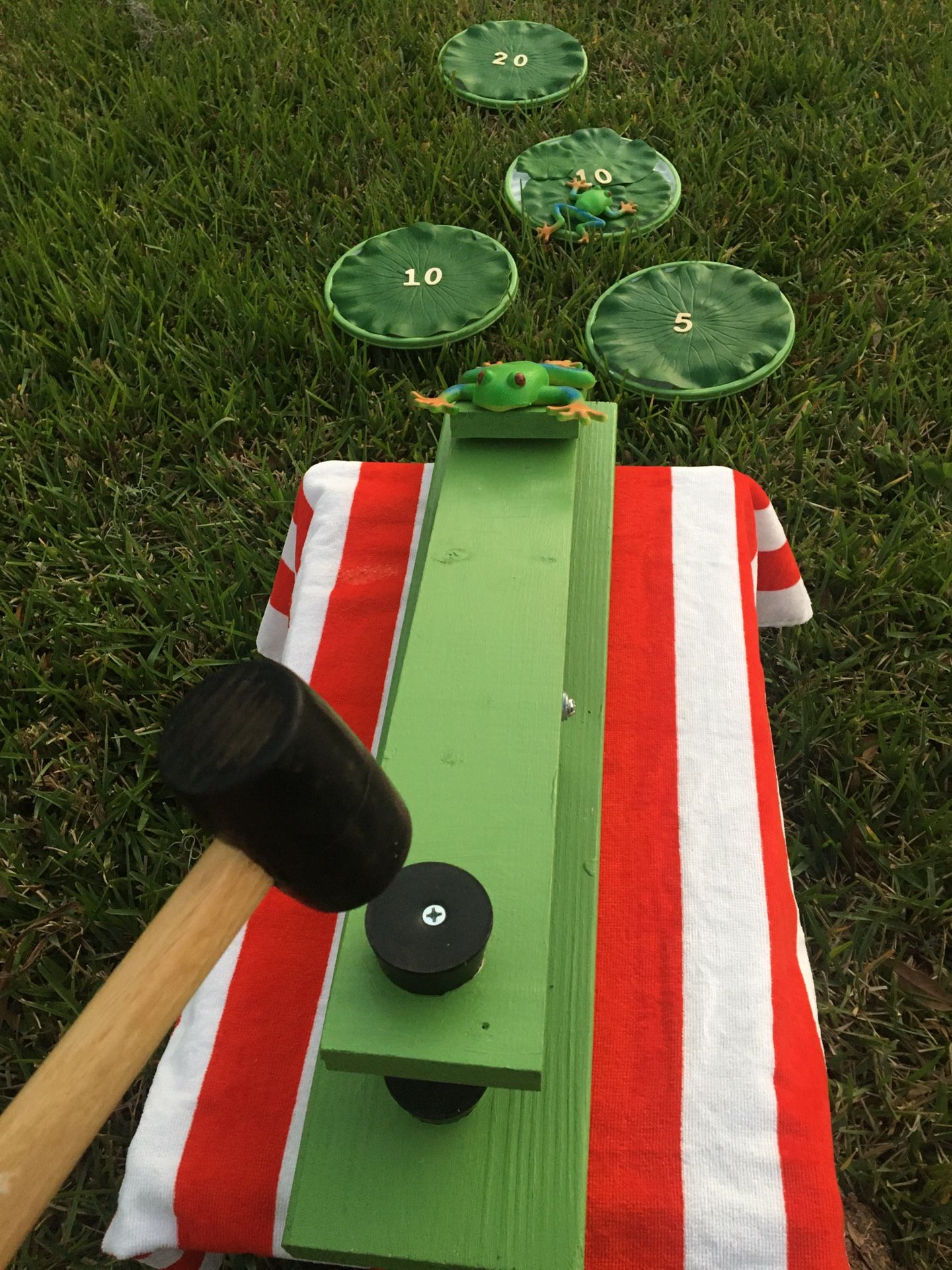 Carnival Party Game frog Hop