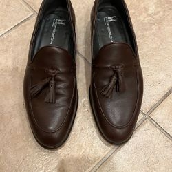 Moreshi Men Leather Loafer In Brown  Size US 7.5 