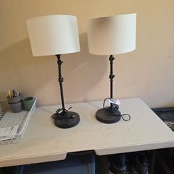 2 Desk/table Lamps - FREE