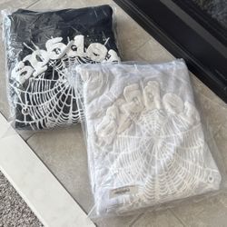 S and M spider hoodies!!