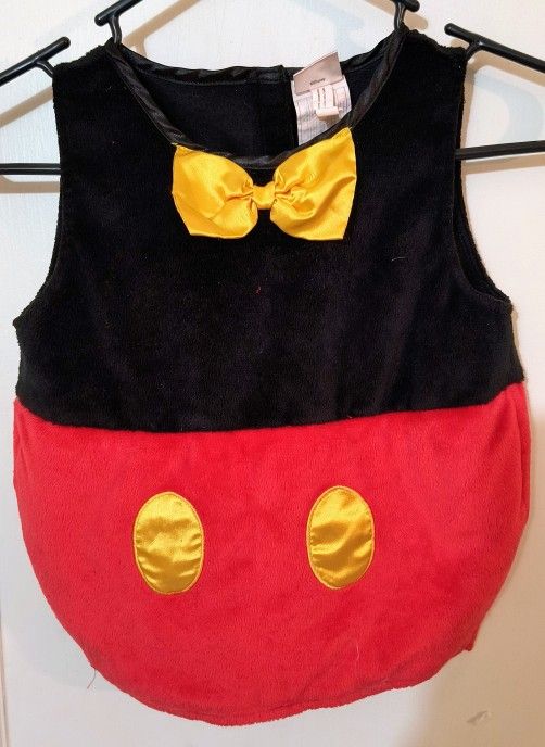 Disney Baby Mickey Mouse Infant Costume Size 12-24 Months Tunic Only CostumesUSA