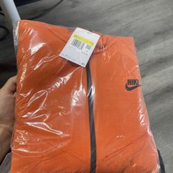 Orange Nike Tech Brand New