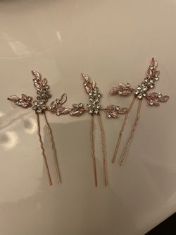 Rose Gold Hair Pins
