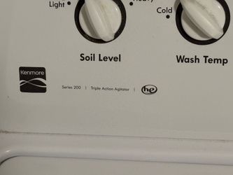 Kenmore Series 200 washer