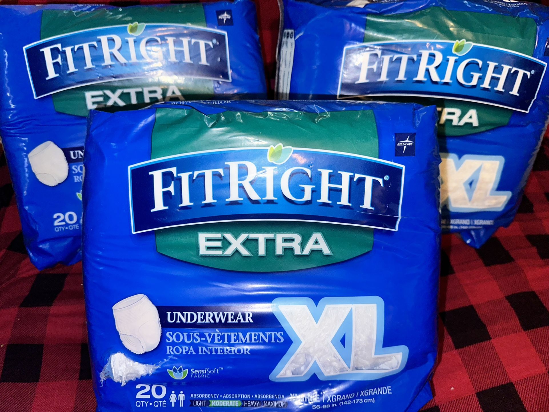 FITRIGHT EXTRA DISPOSABLE UNDERWEAR