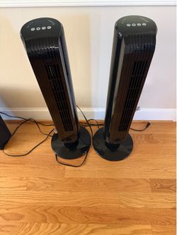 Lasko tower fan x2