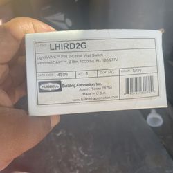 Lighthawk Lhird2g 2 circut Wall Switch