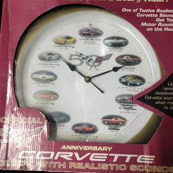 CORVETTE CLOCK (Collectors)