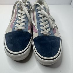 VANS Old Skool Stac Pig Suede Sherpa Sneakers Size 6 