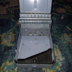 Drill Bit Folding Organizer Non-metric