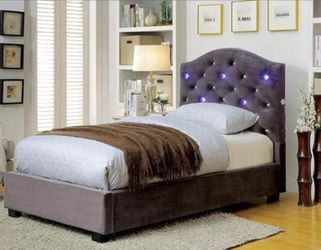 Twin Bed With LED light