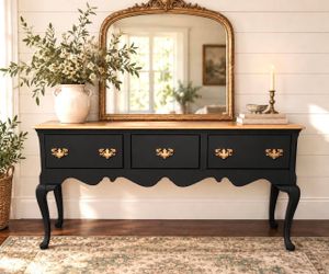 SOLID WOOD CONSOLE TABLE