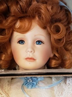 Beautiful  Curly  Haired Redheaded Rachel Doll